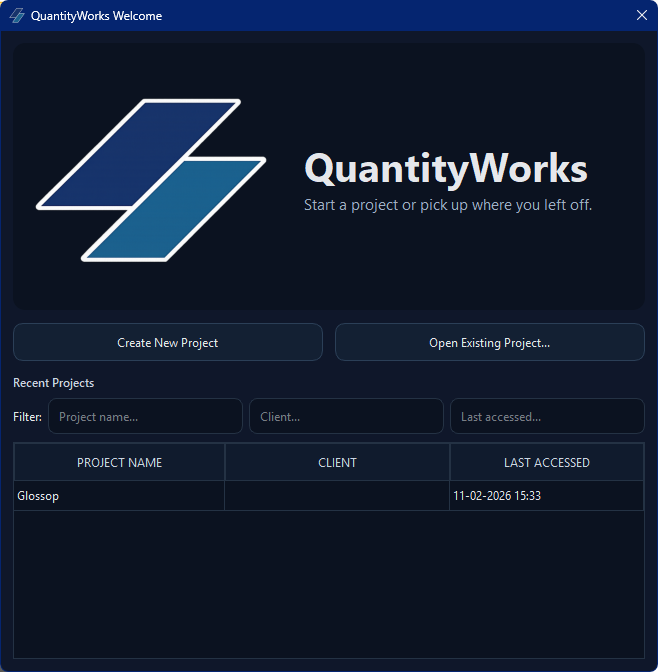 QuantityWorks measurement interface